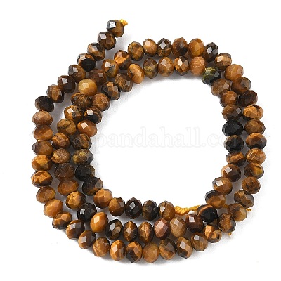 Естественно тигровый глаз шарик нити G-D344-A20-03-1