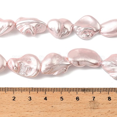 Гальванические оболочки жемчужные бусы пряди BSHE-A001-01A-1