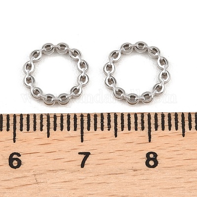 304 Edelstahlperlen&nbsp;STAS-T069-91P-1