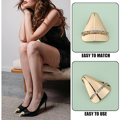 4 шт. 2-х цветные железные накладки на подносок&nbsp;FIND-GF0004-91-1