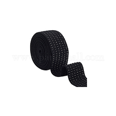 Широкая плоская эластичная лента из полиэстера длиной 5 ярд.&nbsp;OCOR-WH0090-052A-1