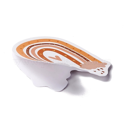 Набор мультяшных радужных бумажных наклеек X-DIY-M031-45-1