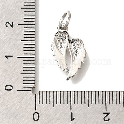 Латунные микро проложить кубического циркония подвески KK-Q001-06P-1