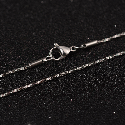 Цепочки из нержавеющей стали 304 NJEW-L427-10P-1