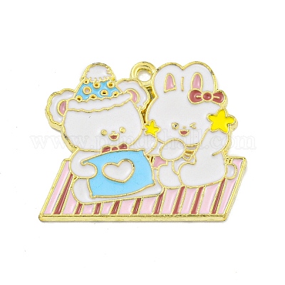 Эмалевые подвески из мультяшного сплава ENAM-Z015-04G-03-1