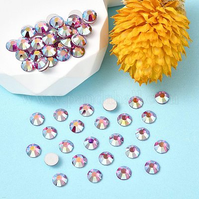 Preciosa® maxima crystal без горячей фиксации плоские камни Y-PRC-NSS8-70350-200-1