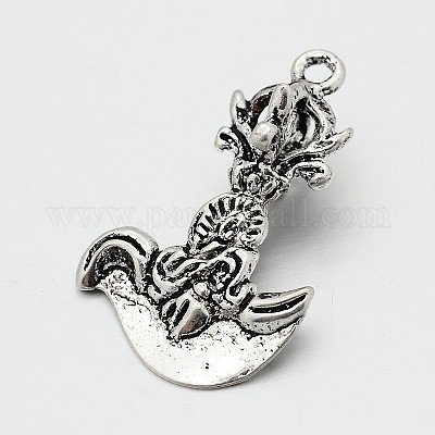 Dorje vajra латунные буддийские подвески KK-F0297-14-NR-1