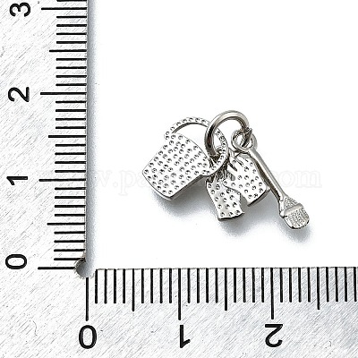 Латунные подвески&nbsp;KK-K400-06P-1