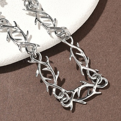 Браслеты-цепочки из нержавеющей стали 304 для женщин BJEW-D385-07P-1