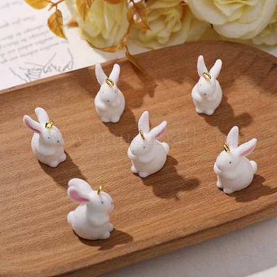 Подвески из флокированной смолы CRES-D306-07G-1