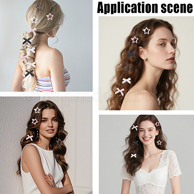 36 шт. 6 стиля железных заколок для волос PHAR-CY0001-04-1