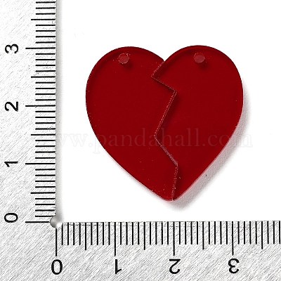 Прозрачные акриловые подвески MACR-M047-09-1