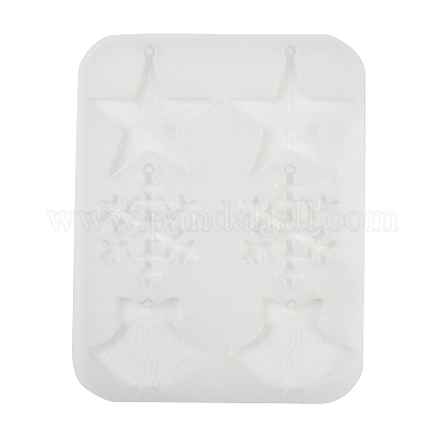 Рождественские силиконовые Молды DIY-K073-50B-1