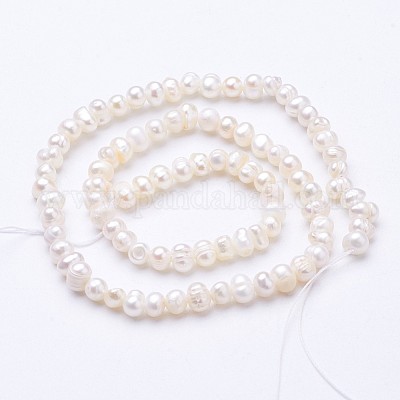 Нити из натурального культивированного пресноводного жемчуга PEAR-F004-13-1