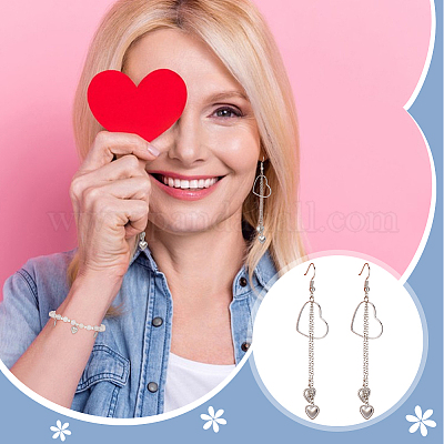 200 шт. 2 стиля подвесок из нержавеющей стали 201 и 304 STAS-UN0031-49-1