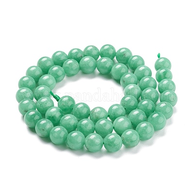 Бусины из натурального стекла G-F688-01-8mm-1