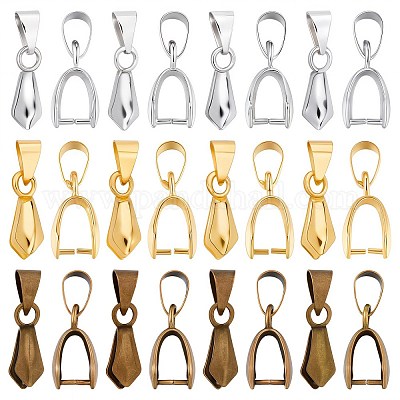 120 шт. 3-х цветные латунные скобы для ледоруба FIND-SC0002-99-1