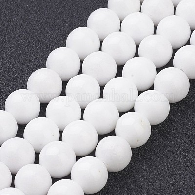 Естественно Mashan нефрита круглые бусины нити G-D263-10mm-XS01-1