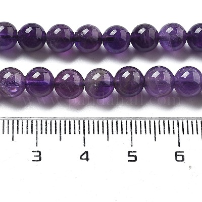 Натуральный аметист X-GSR6mmC062-2-1