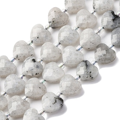 Природные лабрадорита бисер нитей G-P570-E18-01-1