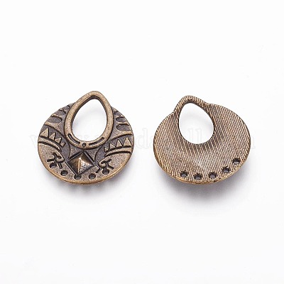 Коннекторы тибетского стиля&nbsp;LS-TIBEP-EA456YKG-AB-FF-1