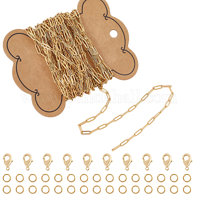 5 м 304 нержавеющая сталь 304 стальные скрепки цепи FIND-GL0001-82-1