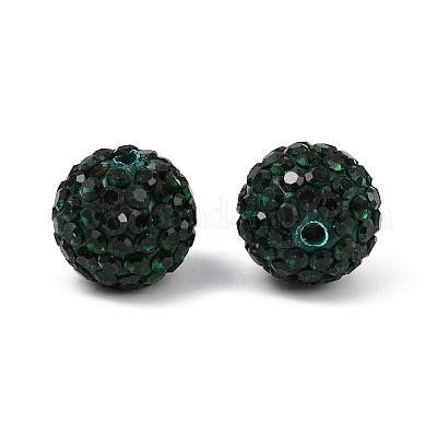 Бусины с класс А стразами RB-B027-2-1