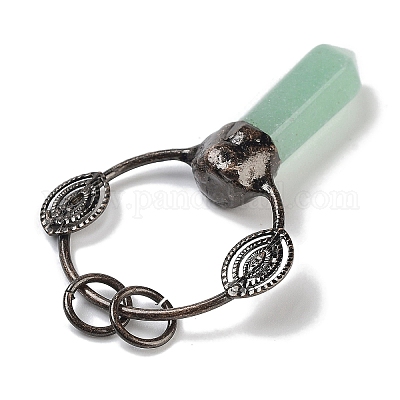 Натуральный зеленый авантюрин G-A221-02C-1