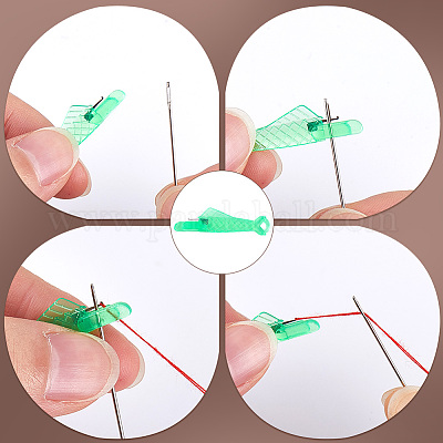 Нитевдеватель для швейной машины в форме рыбы DIY-CP0011-19B-1