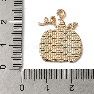 Подвески из эмали из сплава золотого тона на День Благодарения X-ENAM-M002-02I-G-1