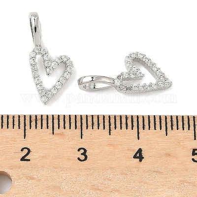 Латунные микро проложить кубического циркония подвески KK-I355-06P-1