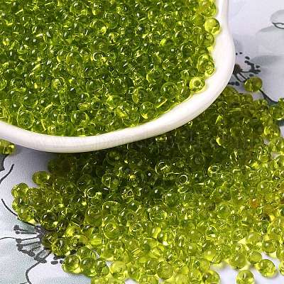 Стеклянные бусины прозрачных цветов X1-SEED-P006-02A-04-1