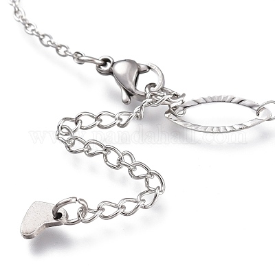 Ножные браслеты из нержавеющей стали 304 AJEW-M026-11P-1