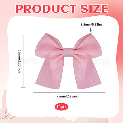 16 шт. полиэстеровый бант-украшение аксессуары DIY-CA0007-21A-1