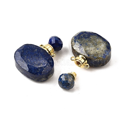 Подвески для флаконов духов из натурального лазурита G-L623-07G-03-1