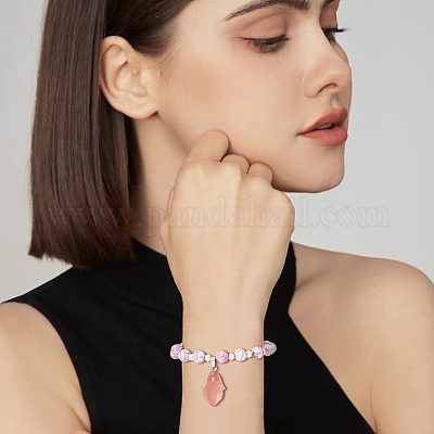 10шт 10 стиля смешанные подвески с драгоценными камнями G-HY0001-46-1