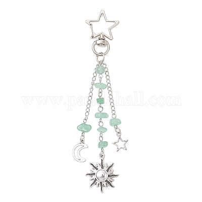 Брелоки с драгоценными камнями KEYC-JKC01416-1