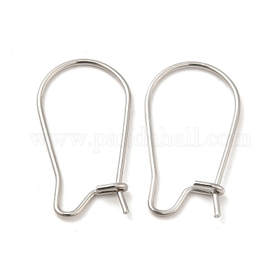 Big ear wire, 316 surgical steel hooks, Clay earring making findings
