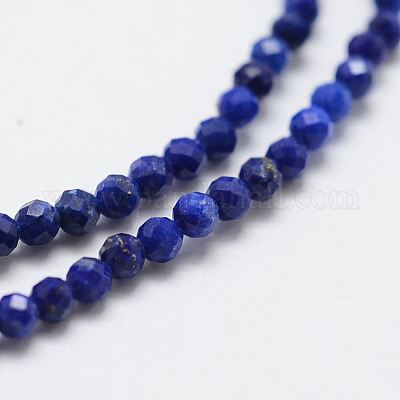 Natürliche Lapislazuli Perlenstränge&nbsp;X-G-G663-48-2mm-1