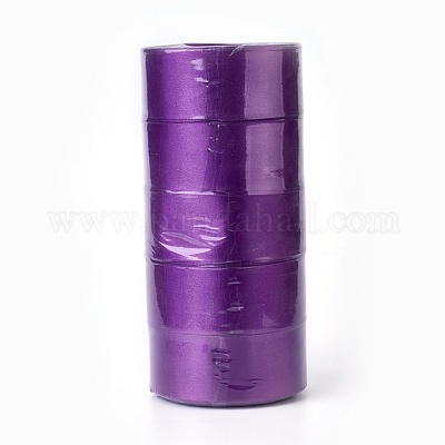  1 1/2 Inch Lavender Polyester Satin Ribbon for Gift