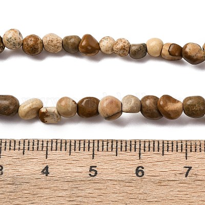 Естественного изображения яшмы бисер нитей G-I389-A10-1