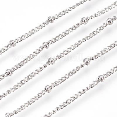 Устойчивые к потускнению цепи из нержавеющей стали 304 с боковым витком/панцирным креплением CHS-L017-05P-1