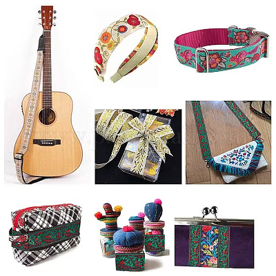 Лента из полиэстера в этническом стиле OCOR-GF0002-04D-1