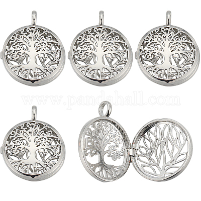 10 шт. подвески с полой латунной клеткой KK-SC0004-39-1