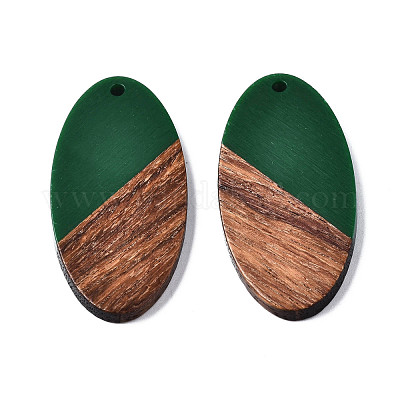 Подвески из смолы и ореха RESI-S389-071A-A02-1