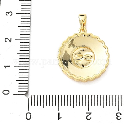 Латунные подвески&nbsp;LS-KK-F914-01G-1