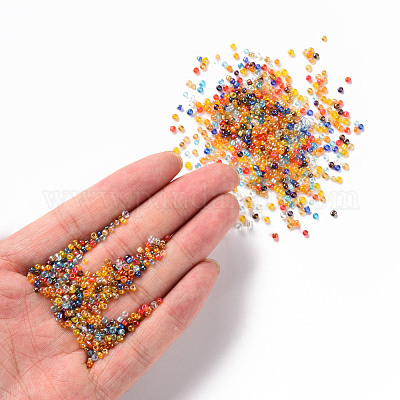 Круглый бисер стекло SEED-A007-2mm-1