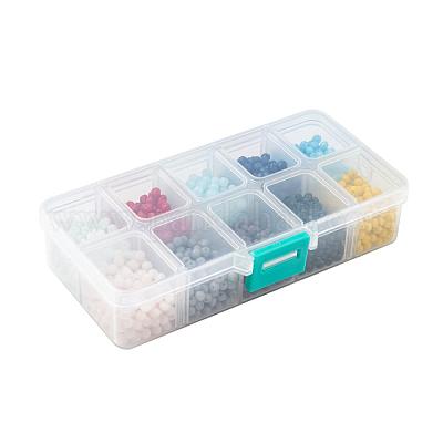 Непрозрачные однотонные стеклянные бусины EGLA-JP0002-01D-4mm-1