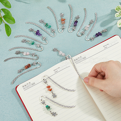 12 шт. 4 стиля: натуральный розовый кварц AJEW-HS00008-1