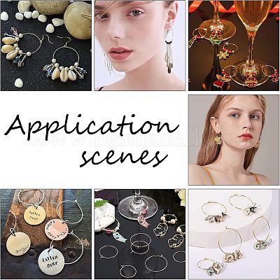 Кольца-подвески для бокалов из нержавеющей стали 316 STAS-UN0016-08A-1